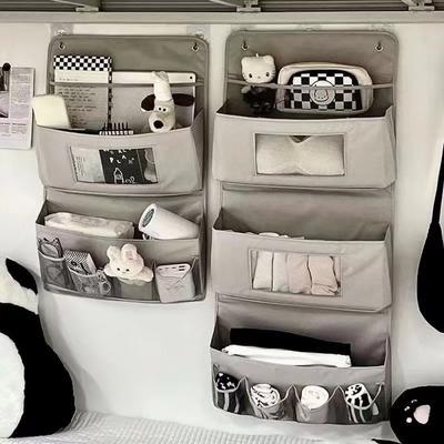 Simple Wall Hanging Bag New Multi-layer Wall Hanging Bag Behind The Door Sundries Folding Storage Bag Space Saving For Closet