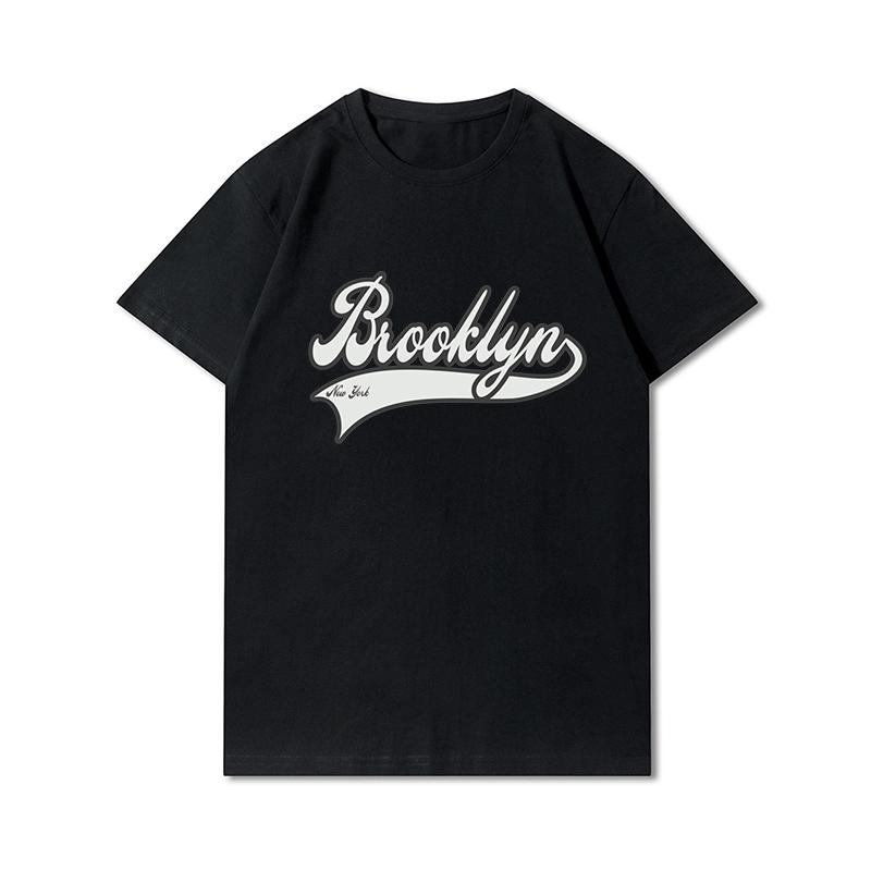 T-shirt Grafica Harajuku Vintage Anni '90 Magliette Donna Brooklyn Estive Oversize Streetwear Top Gotici Punk