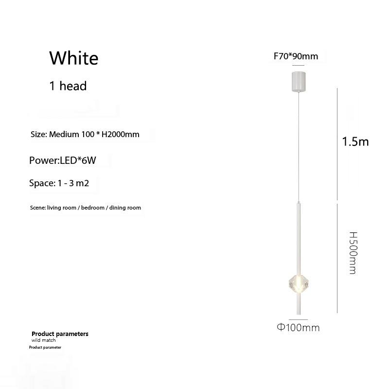 

Хрустальные подвесные светильники со светодиодами для спальни, бара, фона, люстры, светильники для лестниц, внутреннее освещение, декор, подвесные светильники light yellow