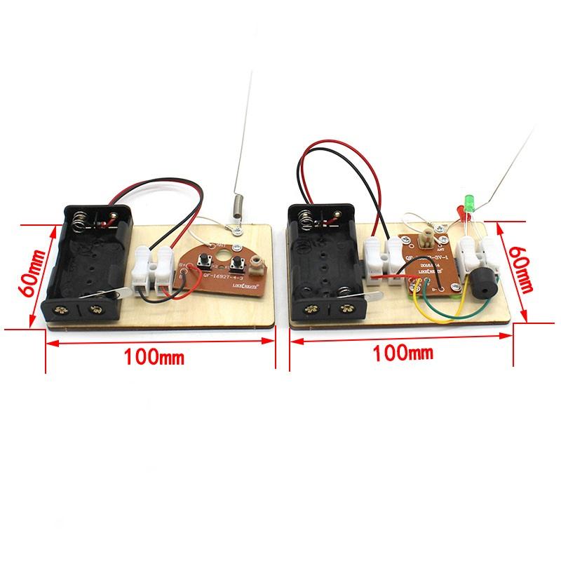Diy Science And Technology Handmade Stem Kits Build A Telegraph Machine Learn Morse Code Electric Circuit Experiment (No Battery