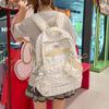 Schoolbag Korean Ins Wind Backpack Female Niche Design Star Large Capacity Junior High School Bag Girl Student Versatile Backpack