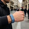 Metal Case+Sports Nylon Strap For Google Fitbit Air Sports Elastic Magnetic Wristband For Google Fitbit Air Comfortable Bracelet