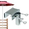 Water-proof Patio Umbrella Holder Anti-rust Deck Umbrella Mount Umbrella Stands  Food Carts