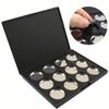 Large Plastic case Box Cosmetics Custom Private Label Empty ABS Makeup Eyeshadow Magnetic Palette