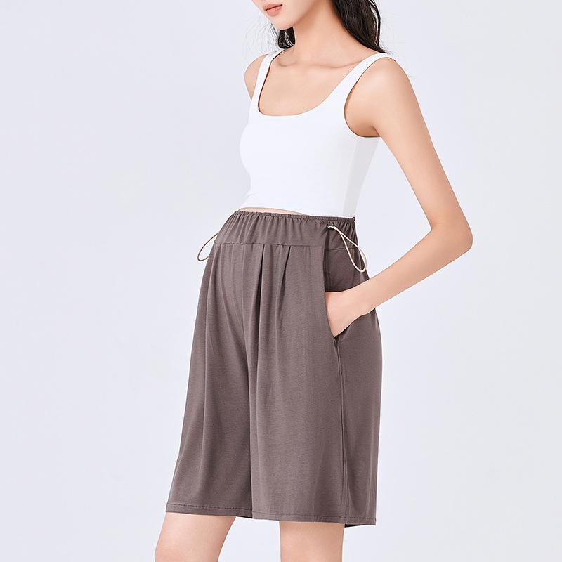 Maternity Shorts Outer Wear Summer Thin Loose Pupu Maternity Pants Casual Pants High Waist Versatile Maternity Pants