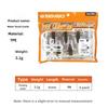 6Pcs Realistic Bionic Worm Lure Anti-hook snag Floating Bait Premium Soft Fishing Lure  Bass