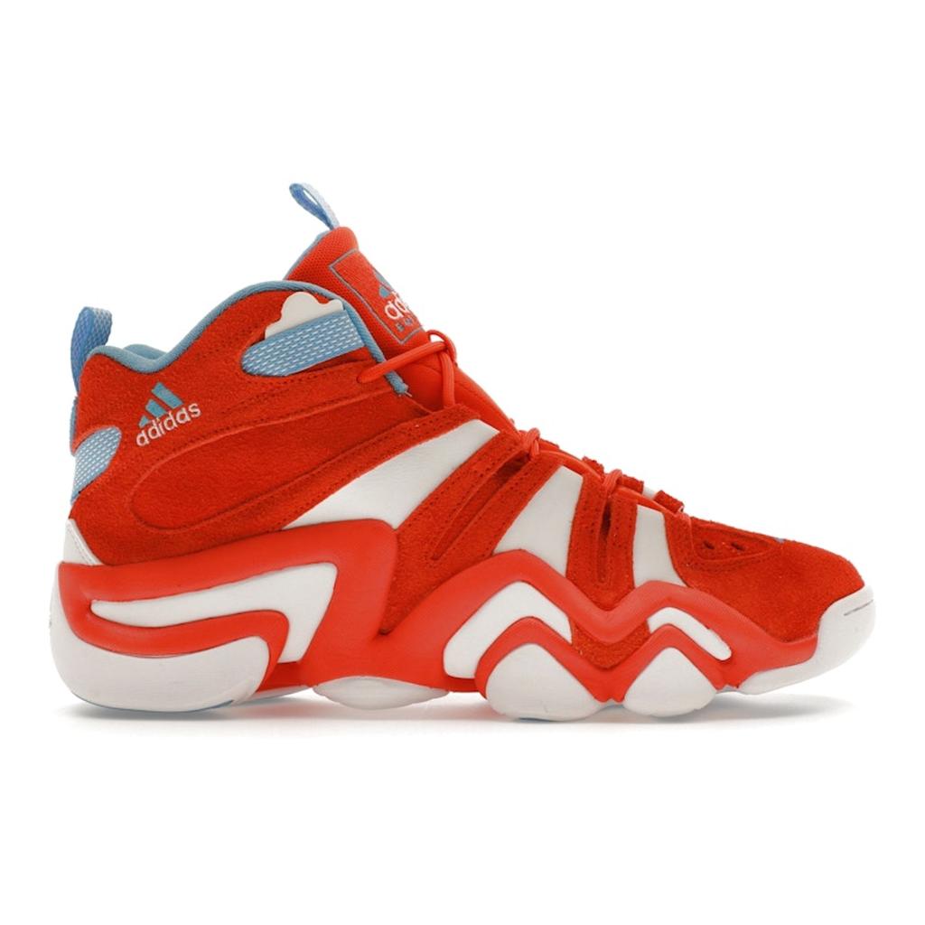 adidas Crazy 8 Team Orange Unisex Sneakers Cloud-White Team-Light-Blue IE7224