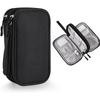 Double Layer Various Color Travel Portable Digital Storage Organizer Mobile Phone Charging Bank Online Data Cable Storage Bag