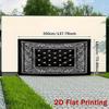 2D Vintage Paisley Bandana Backdrop Banner for Aesthetic Room Decor