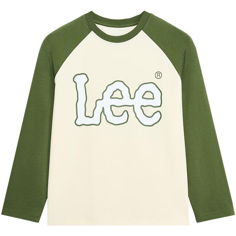 

LeeKids Kids Cooling Antibacterial Color-Block Raglan Long Sleeve T-Shirt 165