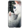 For ITEL Vision 3 Case Fashion Cat Sunflower Phone Cases For Itel S17 S 17 S661W Soft TPU Black Silicone Cover Vision3 Bumper