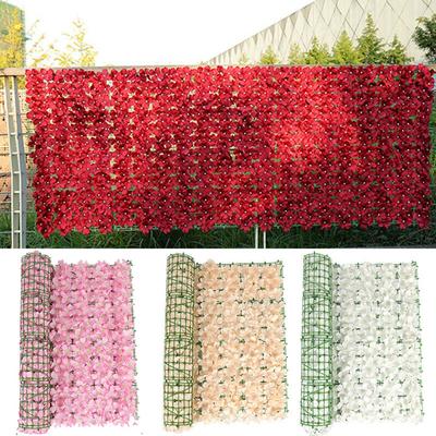 Künstliche Pflanzen Zaun Gefälschte Zaun Spalier Wand Dekoration Künstliche Blume Outdoor Garten Privatsphäre Schutz Zaun Dekor