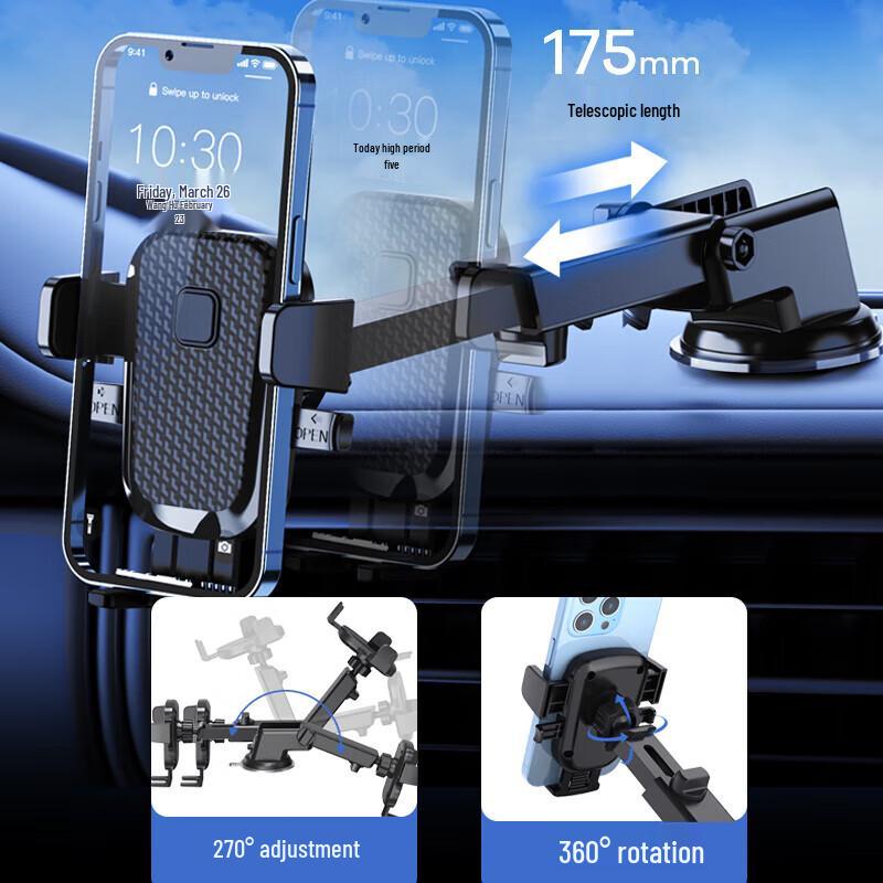 Yidian Suction Cup Car Phone Holder