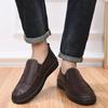Mocassins Décontractés en Cuir pour Homme - Semelle Souple, Imperméables, Antidérapants Chaussures de Chef