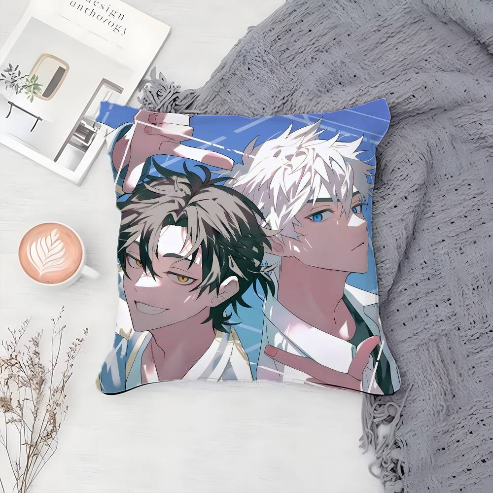 Cartoon L-Link Click-MT Anime Pillow Case Printing Pillowcase Living Room Sofa Cushion Cover Bedroom Room Decor