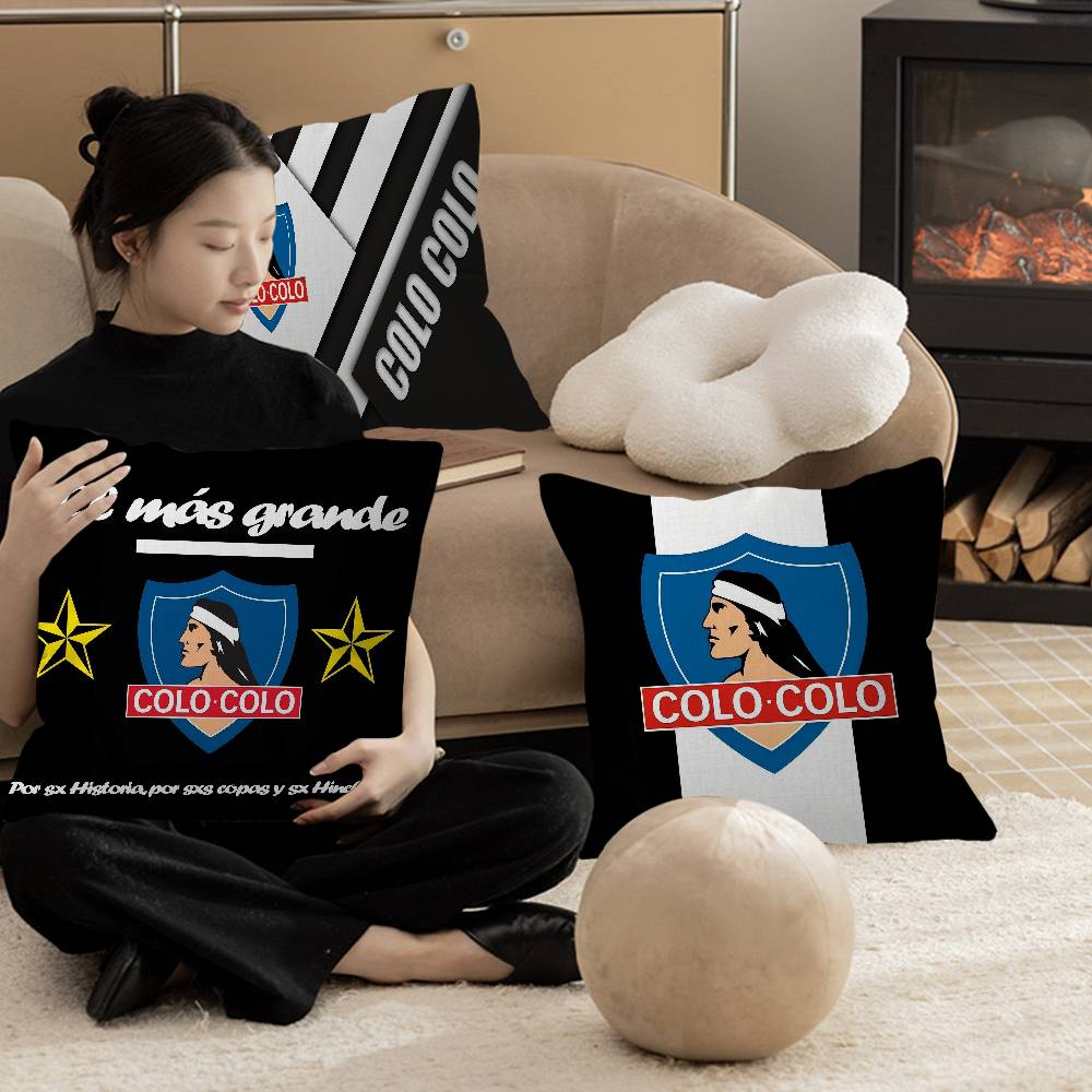 Popular Football CColoColoS Club Personalized picture text home decorative pillows Household Gifts xcm