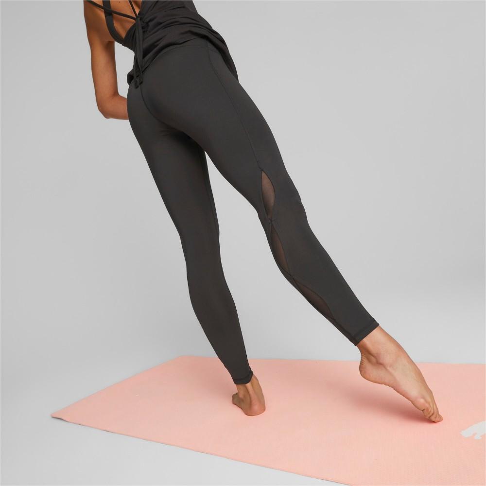 Puma Studio Ultrabare Trend Tight Solid Logo High Waist Fitness Pants Women Bottoms Black 523637-01