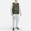 Nike Therma-FIT City Made Solid Color Zip-Off Vest Men Outerwear Green DH1065-325