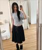 MIXXO One-Shoulder Striped T-Shirt_Miwhwg804A