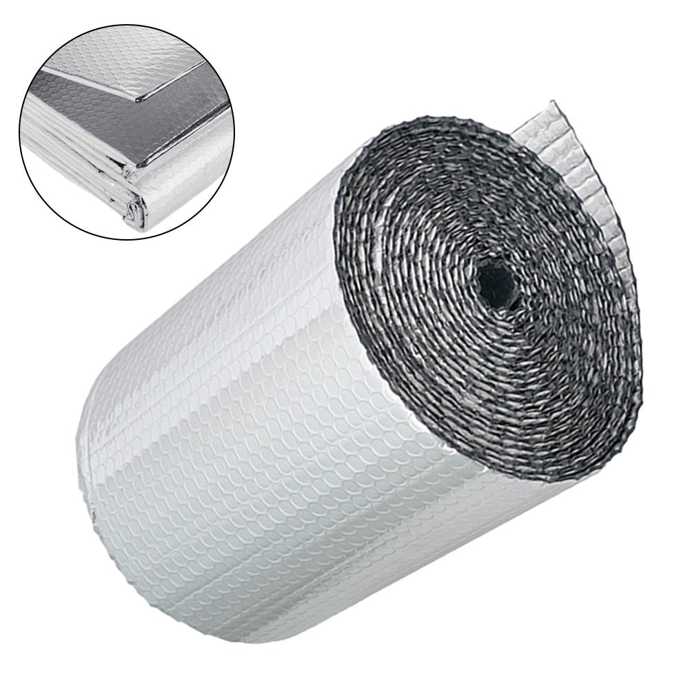 Bubble Foil Insulation Multi-Purpose Double Aluminium Radiator Heat Loft Wall Used For Various Purposes Such As Ceiling, Cold