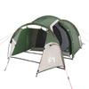 Vidaxl Tourist Tent, 3-Person, Tunnel, Green, Waterproof