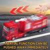 Siren Flashing Fire Truck Inertial Engineering Vehicle Simulation Ambulance 3C Certified Fire Theme Gift