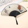 Retro Folding Butterfly Fan Chinese Style Dancing Fan Art Craft Fan Cool Fan  Home Decor