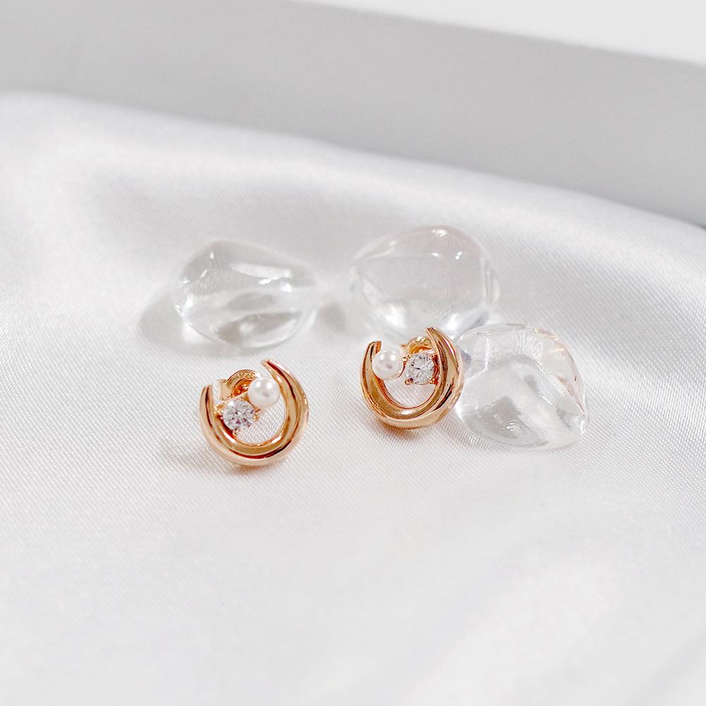 Paul Brial Signature Half Earrings Pase031S