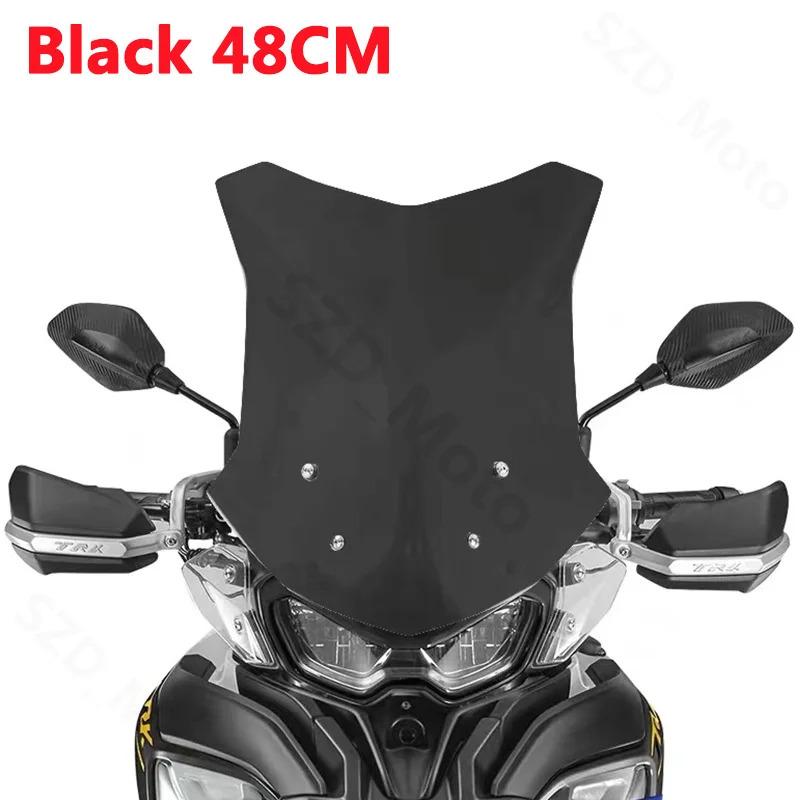 Windshield For Benelli TRK 702 702X TRK702 TRK702X Motorcycle Accessories Windscreens Wind Deflectors Viser Visor Black Black 48CM