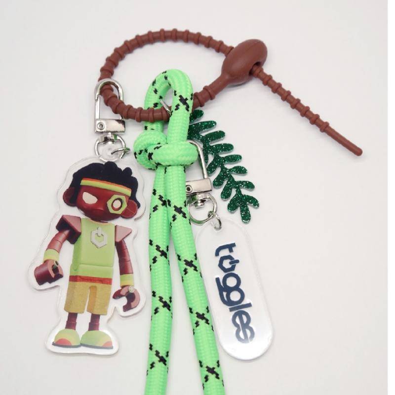Toggles   06 Reggae Full Body Keyring