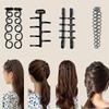 Einfach zu bedienende Haarstyling-Werkzeuge für Faule, einschließlich Wellen-Zöpfer, Twist-Zöpfe, Seiten-Zöpfe, Wasserfall-Zöpfe und Französische Zöpfe