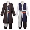 Halloween Pirates of the Caribbean Costume Captain Jack Costume Pirate Costume Show Costume