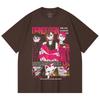 230 Gsm 100% Cotton Dandadan V14 Print Unisex Heavy Cotton T Shirt