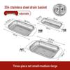 Extendable Stainless Steel Sink Drain Basket Set