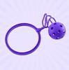 1Pcs Kick Throw Jump Ball Children'S Jump Ball Kindergarten Outdoor Jump Toys Single Leg Kick Throw Loop Loop Kick Jump Ball