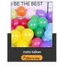 Mixed Metal Balloons: 5, 10, 12, 18, 36-Inch Party Decorations