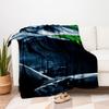 Arkham Asylum Joker Wall Scroll Poster DecorBlanket Flannel Throw Blanket for Sofa, Bed, Travel, Camping, Office, Couch, Chair