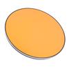 450mm RV Table Top Round Wooden Orange High Gloss Marine Tabletop for RV Yacht Truck Deck Patio