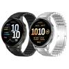 Pulseira de Metal Titânio 22mm Para Garmin Venu 4 3 2 45mm/D2 Air X15 Pulseira de Relógio Luxuosa Para Forerunner 570 47mm 265 255 Pulseira