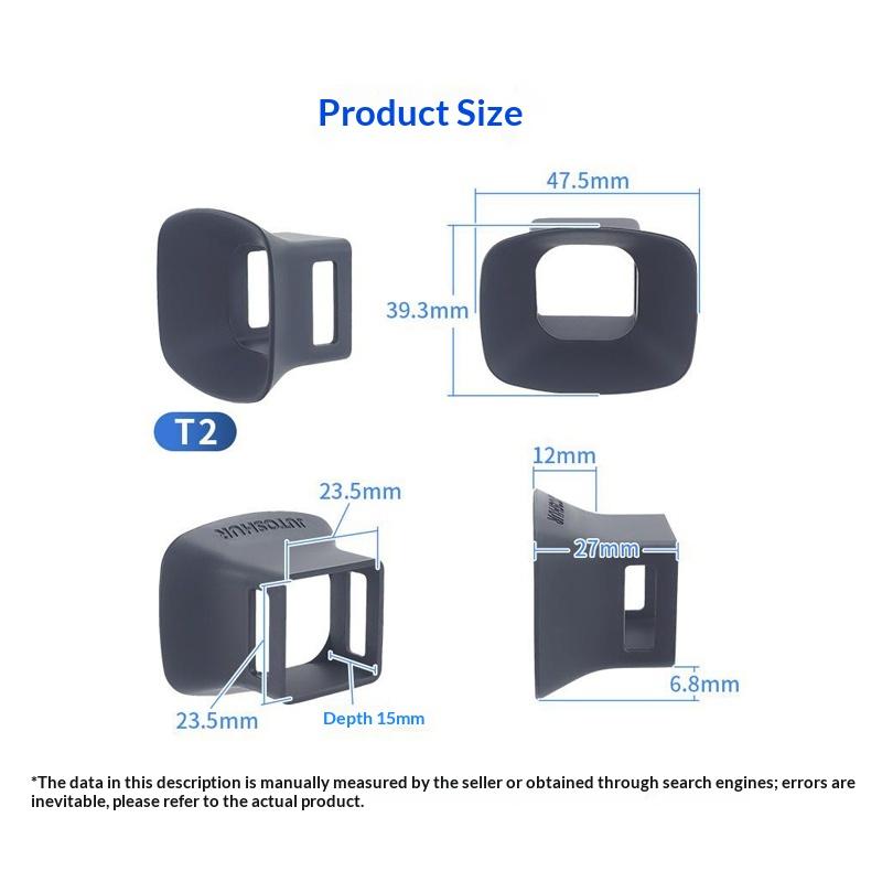 Copertura Impermeabile per Telecamera Retromarcia Auto Universale in Silicone per Protezione Pioggia e Sporco, Adatta per Telecamere Quadrate Grandangolari