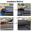 For Kia Sonet   2024 2025 Car Dashboard Mat Rug Cover Decoration Non Slip Pad Windscreen Sun Shade Car Mat Accessories