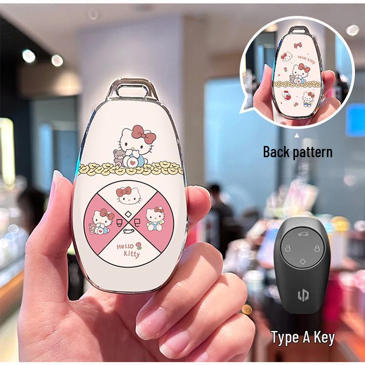 Pouzdro na klíč Leapmotor C11/T03/B10/S01/C01 Kreslený Plný Obal Ochranný Kryt