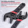 6/8" Mini-Großdurchmesser Kurzer Griff Verstellbarer Schraubenschlüssel, Perfekt für die Badezimmermontage