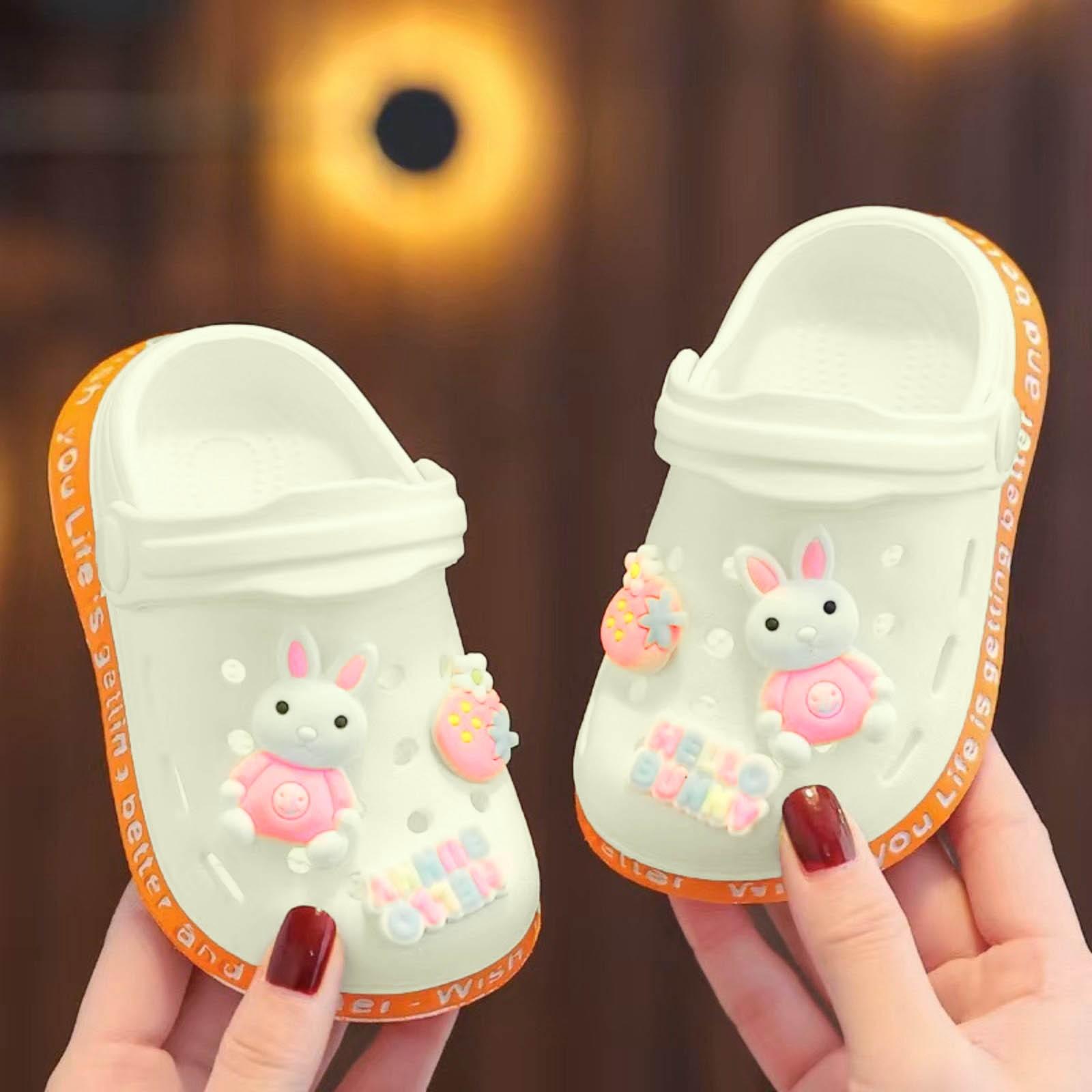 

Детские тапочки с рисунком из мультфильмов, мягкие, нескользящие 18