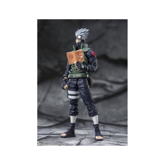 Figurine Bandai Tamashii Nations - Naruto Shippuden - S.h. Figuarts Kakashi Hatake -the Famed Sharingan Hero-