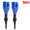 2pcs Foldable Refueling Funnel Plastic Car Motorcycle Gasoline Bottle Filling Tools Motor Oil Motorcycle Funnel Oil Change Car
