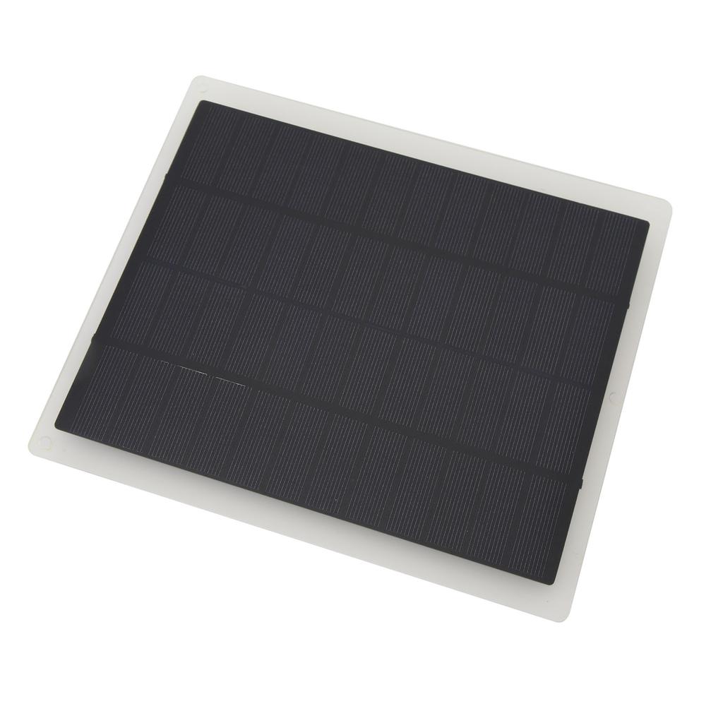 Solar Panel Fan 10W Exhaust Fan Dual Layer Metal Shell Coated Panel Long Cable Vent Fan for Greenhouse Coops RVs Pet House