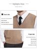 Men's Versatile Wool Blend Knit Vest - All-Season Bestseller