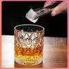 1/2/4PCS Crystal Glass Whiskey Cups Stereoscopic Relief Design Brandy Wine Glasses 240/285ML Wine Glass Cup Drinkware