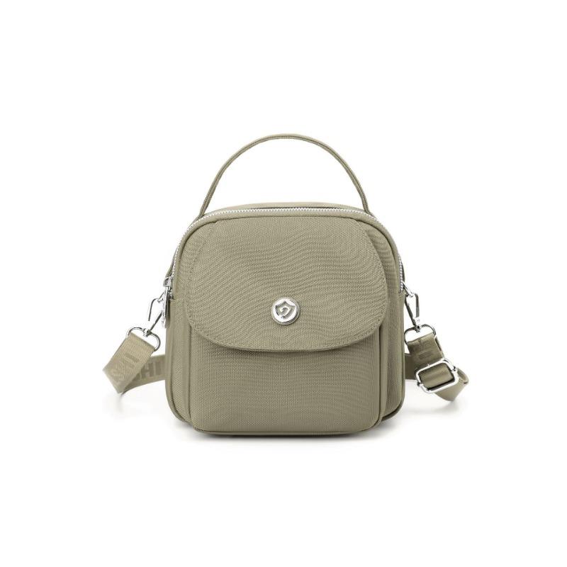 New canvas portable small lightweight multi-layer mother bag medium messenger bag Oxford cloth hand bag